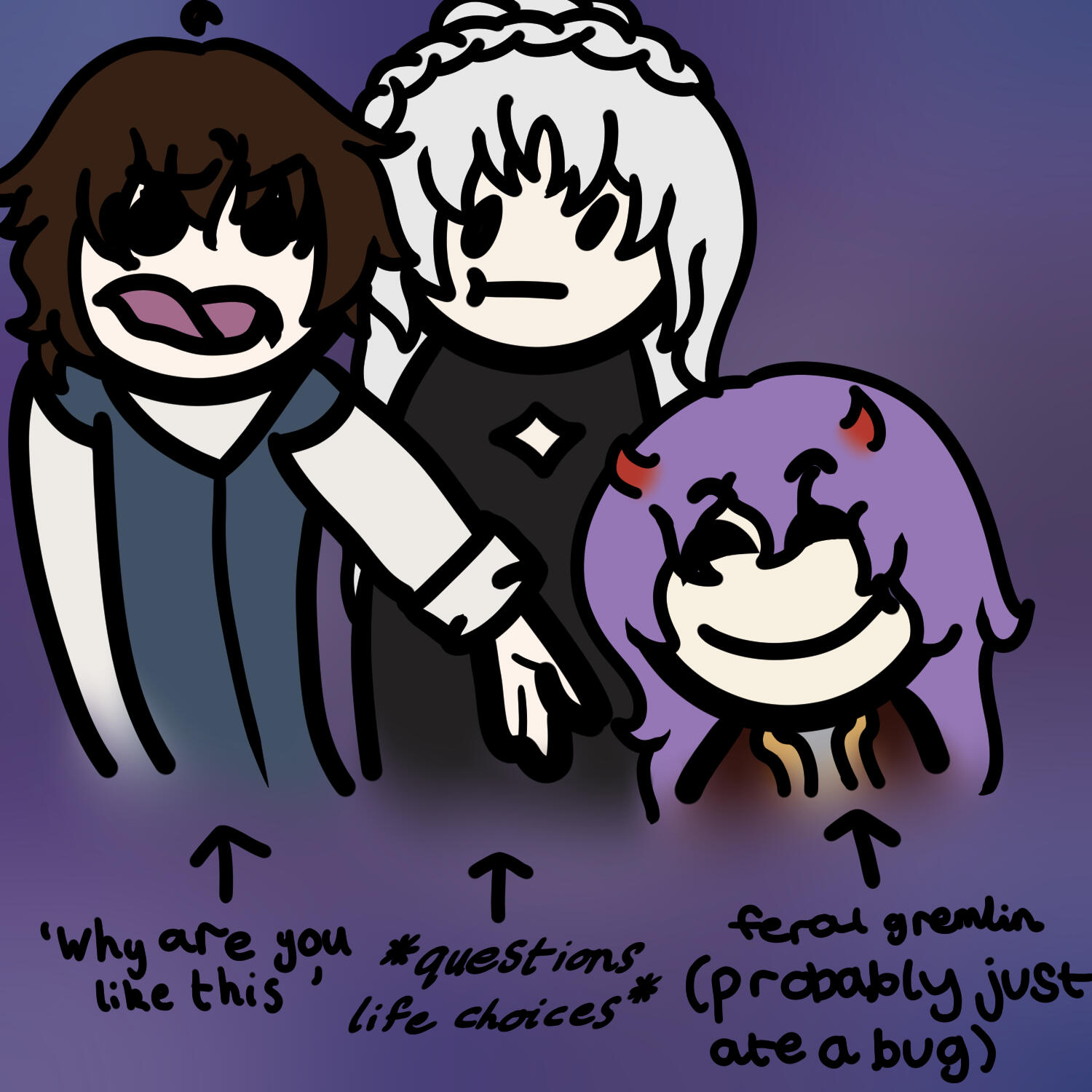 Trio Concern by Nat