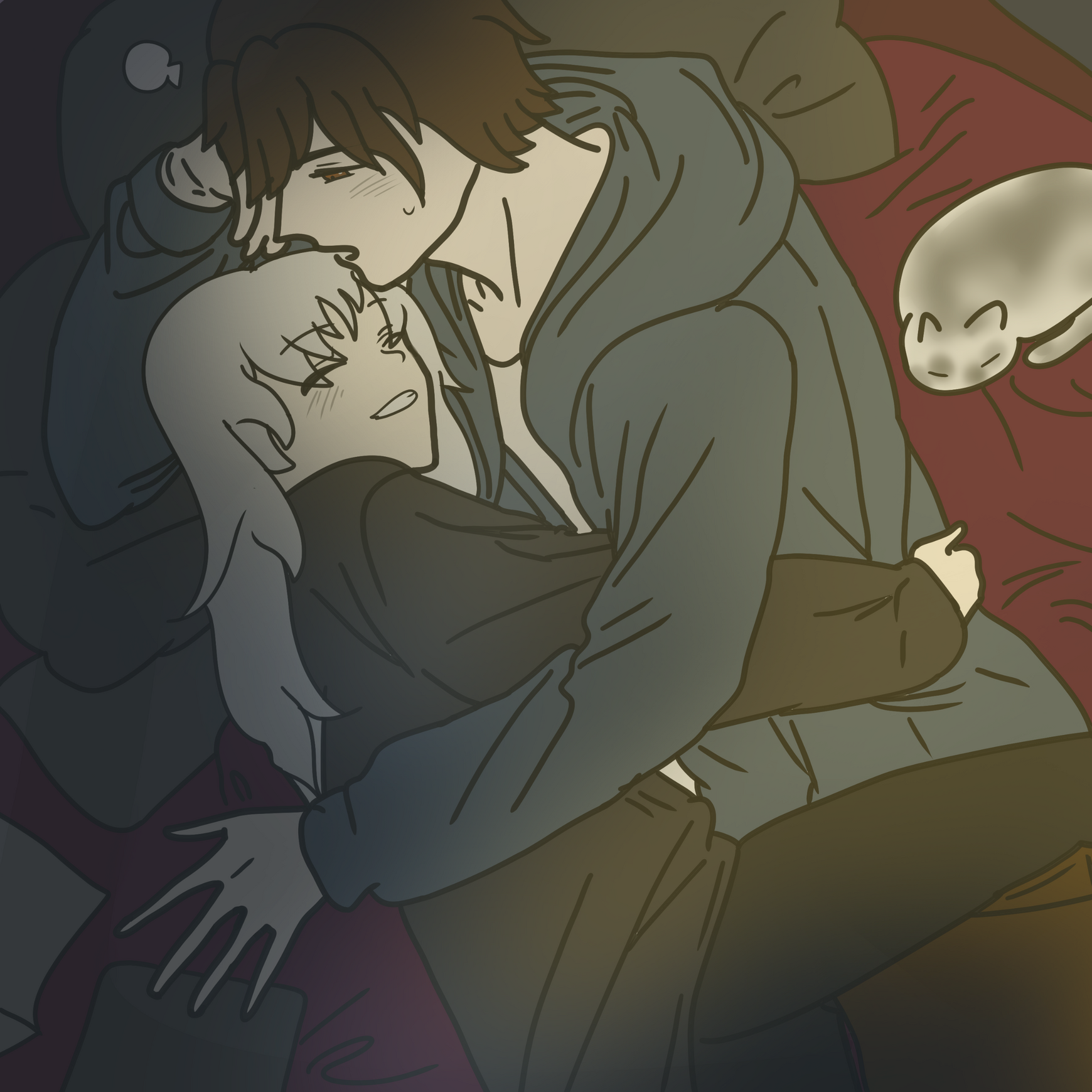 Morning Cuddles by Nat