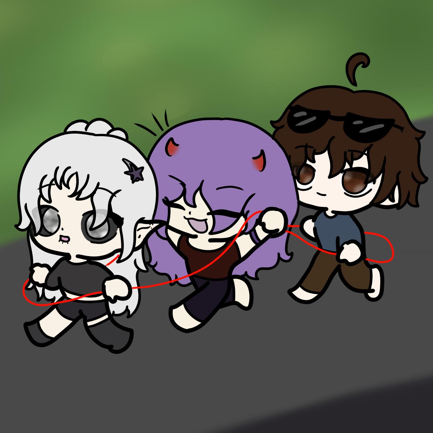 Trio Recess by Nat